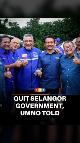 Bersatu leader challenges Umno to pull support for Selangor govt