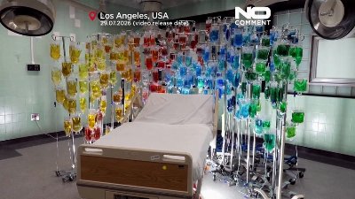 Los Angeles hospital transformed into immersive art exhibition
