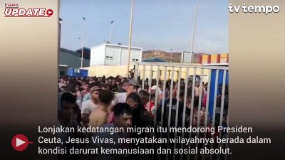 Sembilan Orang Tewas dalam Insiden Gelombang Migran dari Maroko Menerobos ke Spanyol