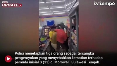 Penetapan 3 Tersangka Kasus Pengeroyokan Maut Pemuda di Morowali